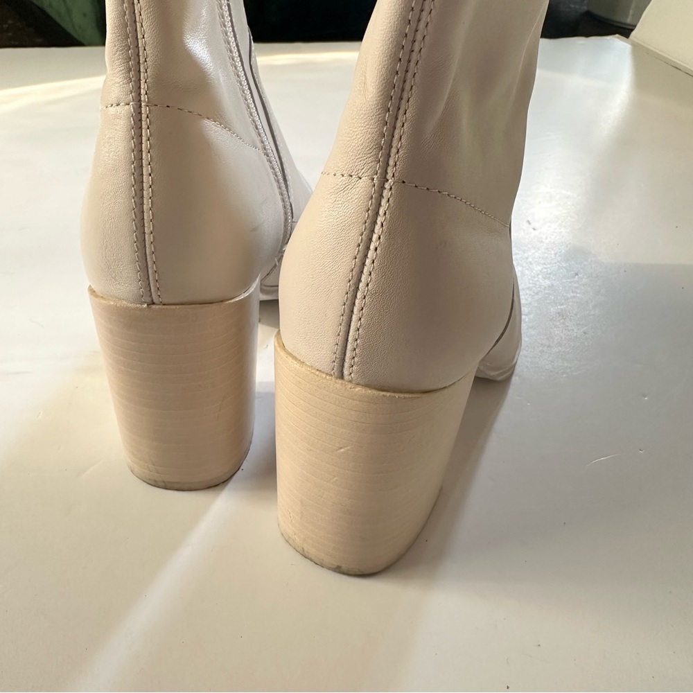 Steve Madden Cate Bootie Bone Ankle Leather - image 6